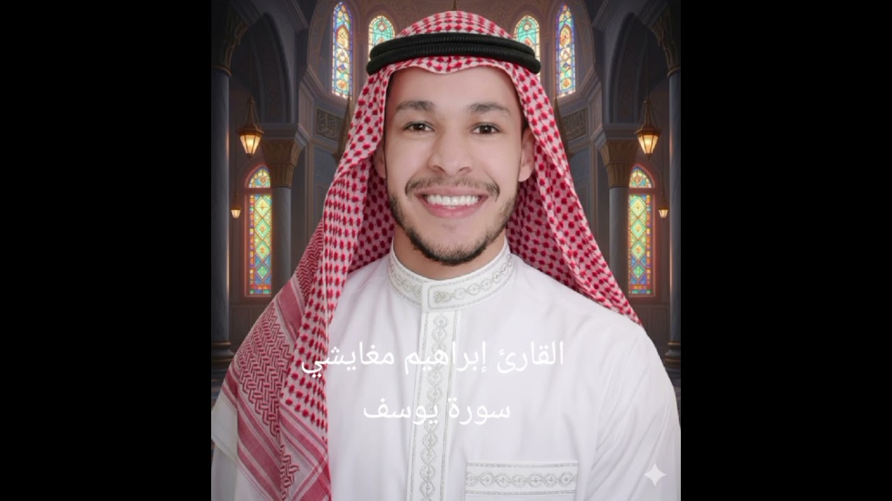 تلاوة خاشعة تأخذك إلى أعماق الإيمان… القارئ إبراهيم مغايشي يبدع في سورة يوسف بصوت يلامس القلوب.