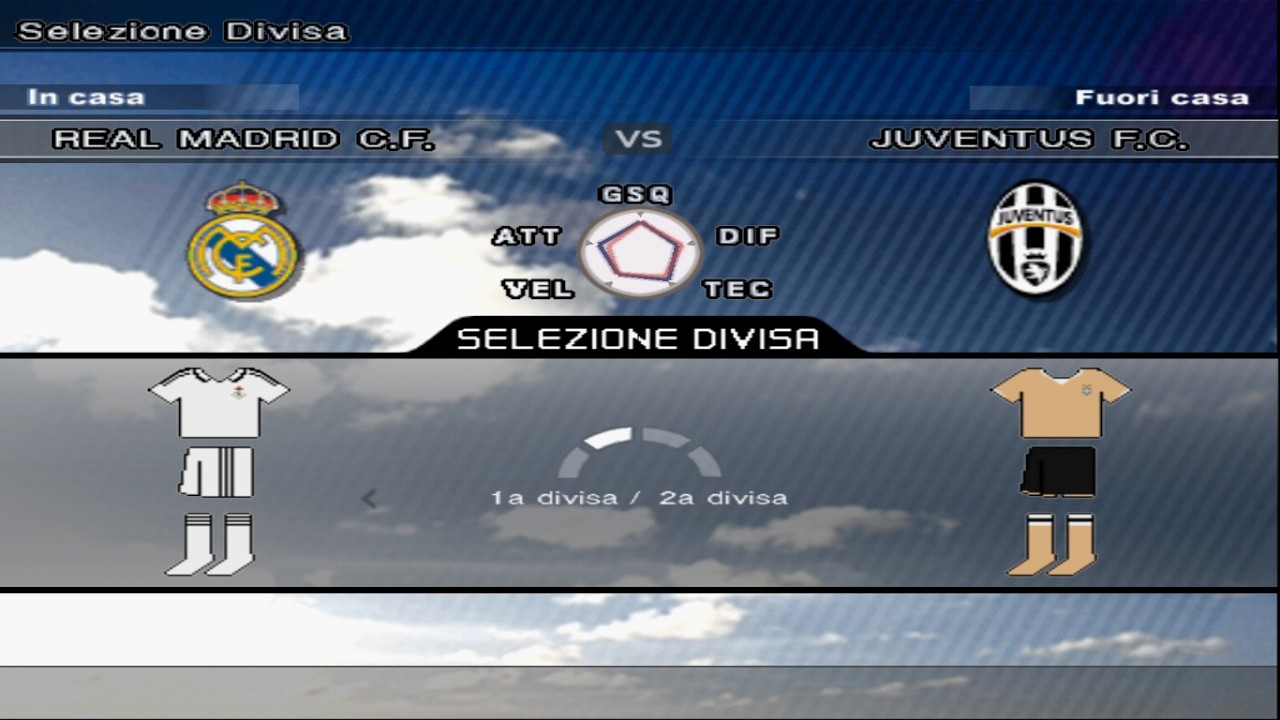 PES2009 | REAL MADRID - JUVENTUS