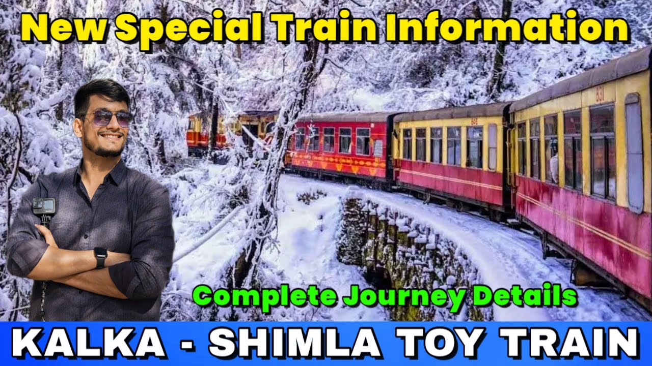 Kalka to Shimla Toy Train Journe | 52453 Kalka Shimla Express | UNESCO Heritage site #kalkatoshimla