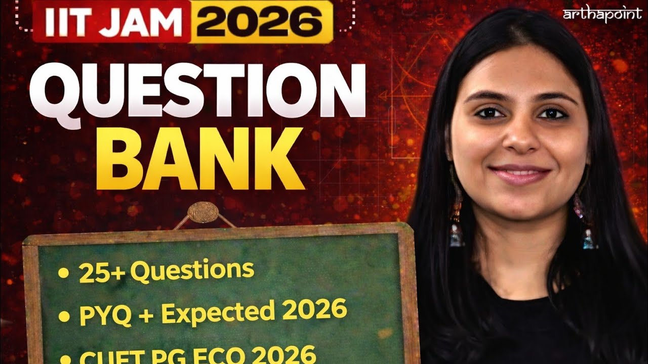 ECONOMICS NUMERICALS COMPILED FOR IIT JAM ECONOMICS 2026 | CUET PG ECONOMICS COACHING | CUET PG ECO