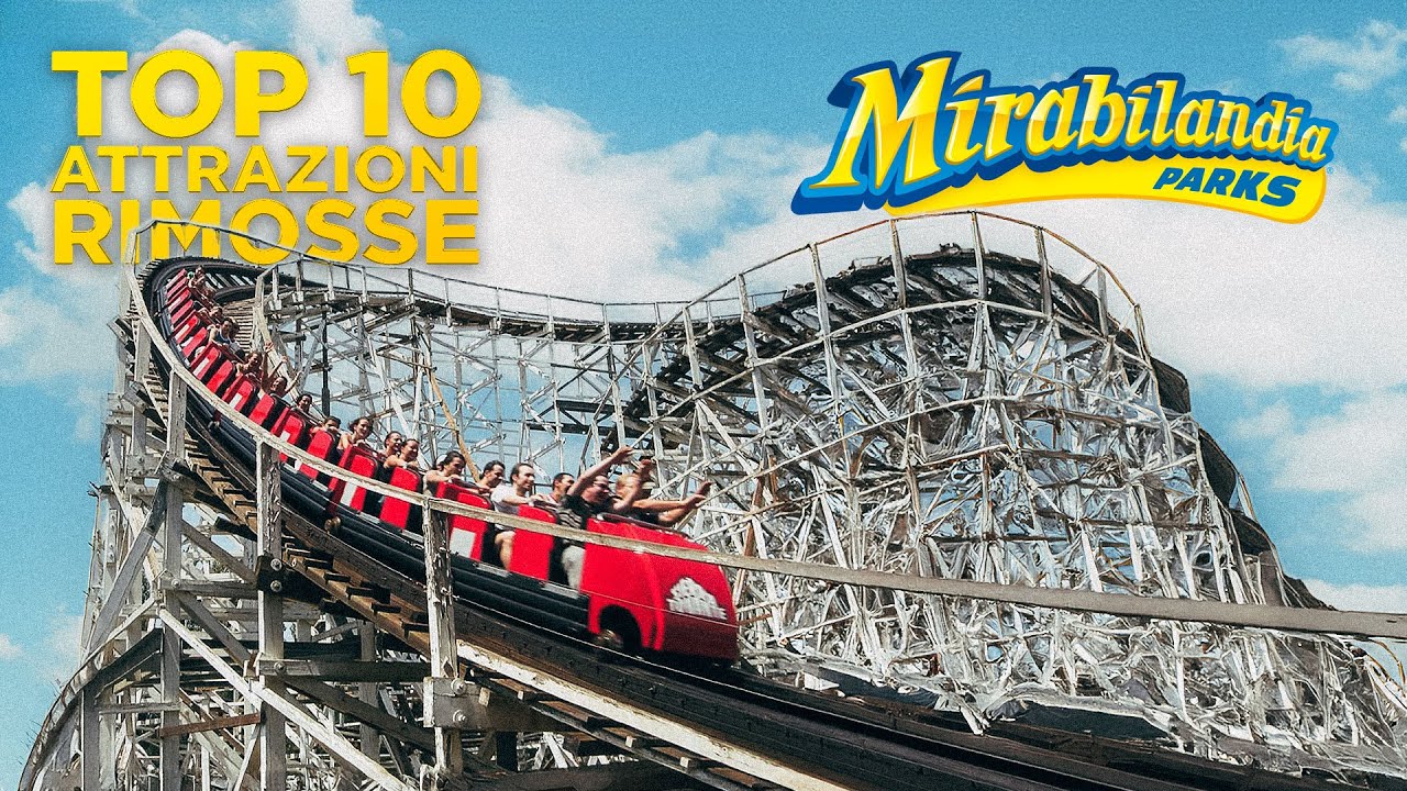TOP 10 attrazioni RIMOSSE da MIRABILANDIA - EP 1
