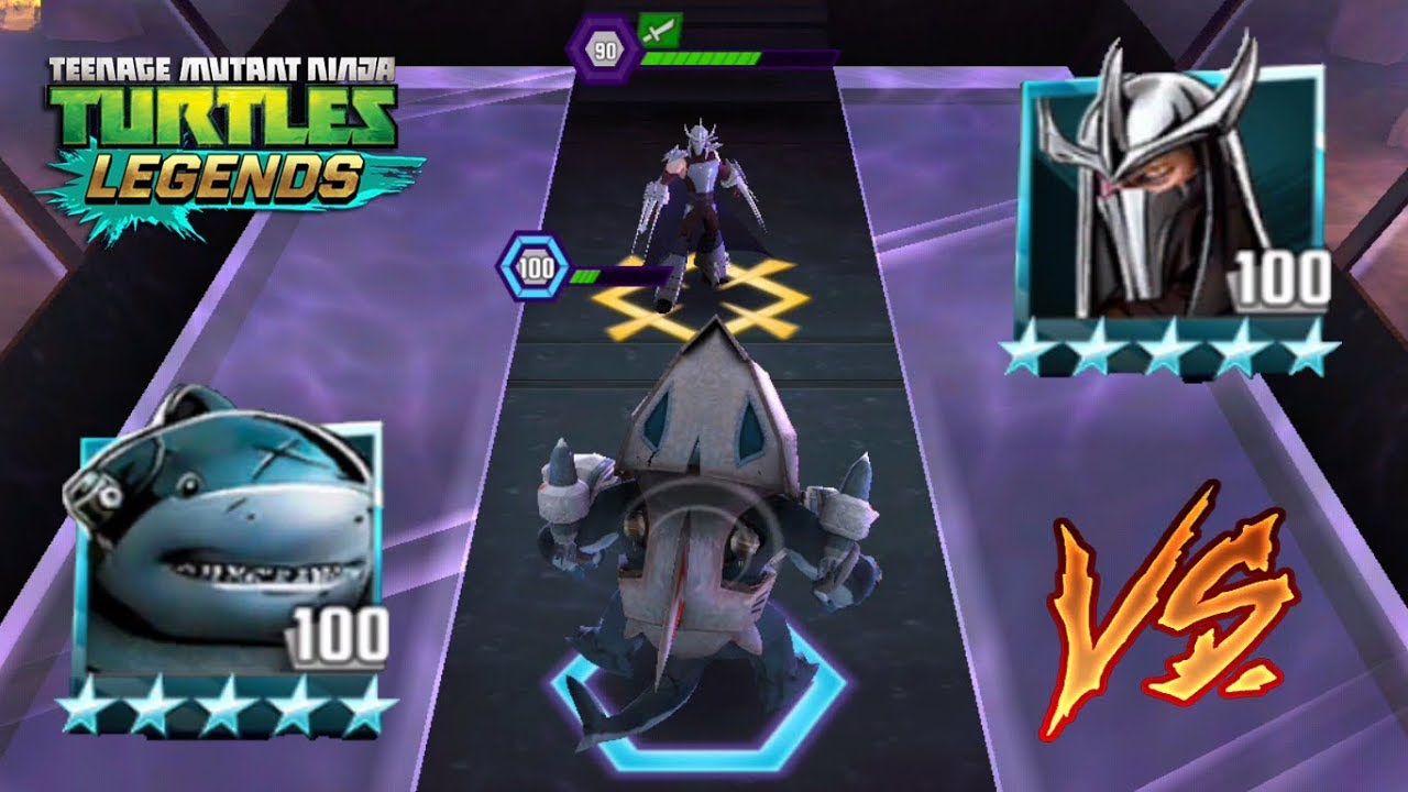 Armaggon Alone VS Shredder - Teenage Mutant Ninja Turtles Legends