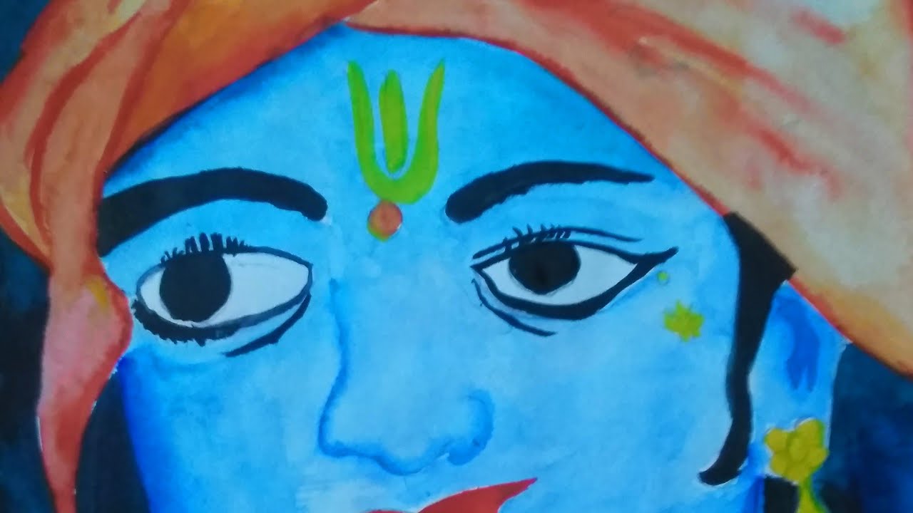 Krishanan  drawing video