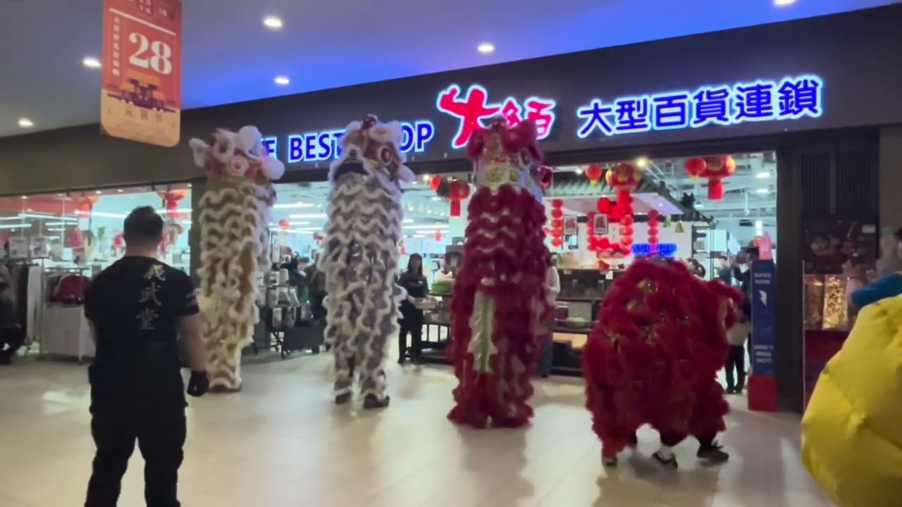 Lion Dance / 醒獅賀歲/King Square/ Ontario /Markham/ Canada