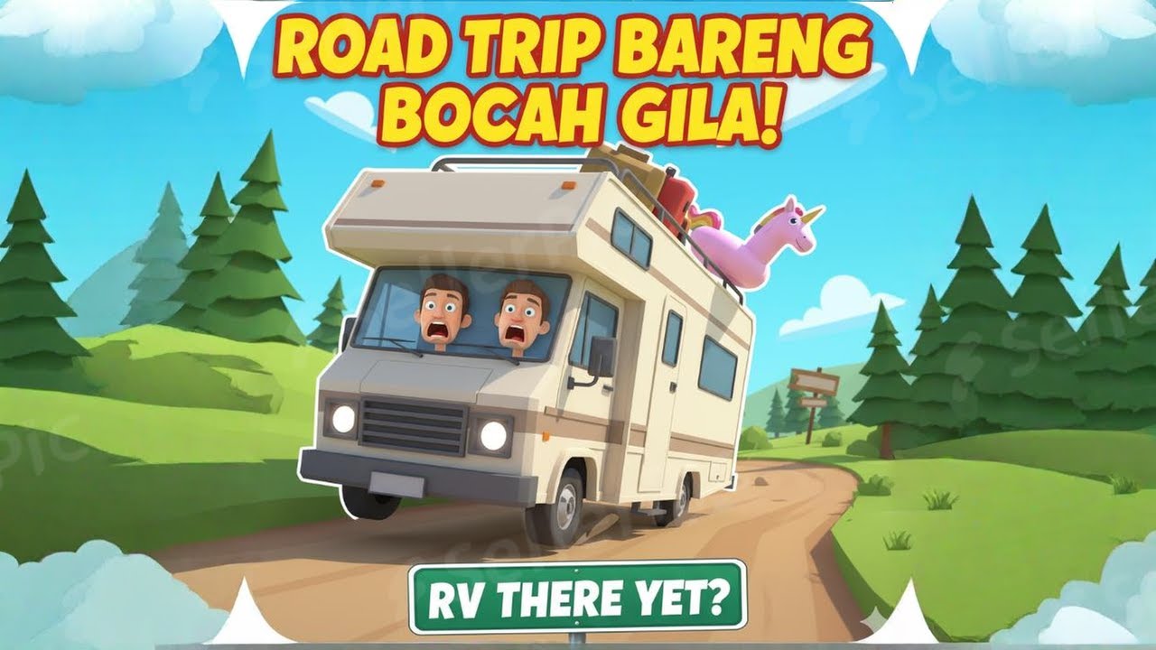BISA GAK KITA SELAMAT?! | Road Trip Bareng Bocah Gila | RV There Yet? Indonesia