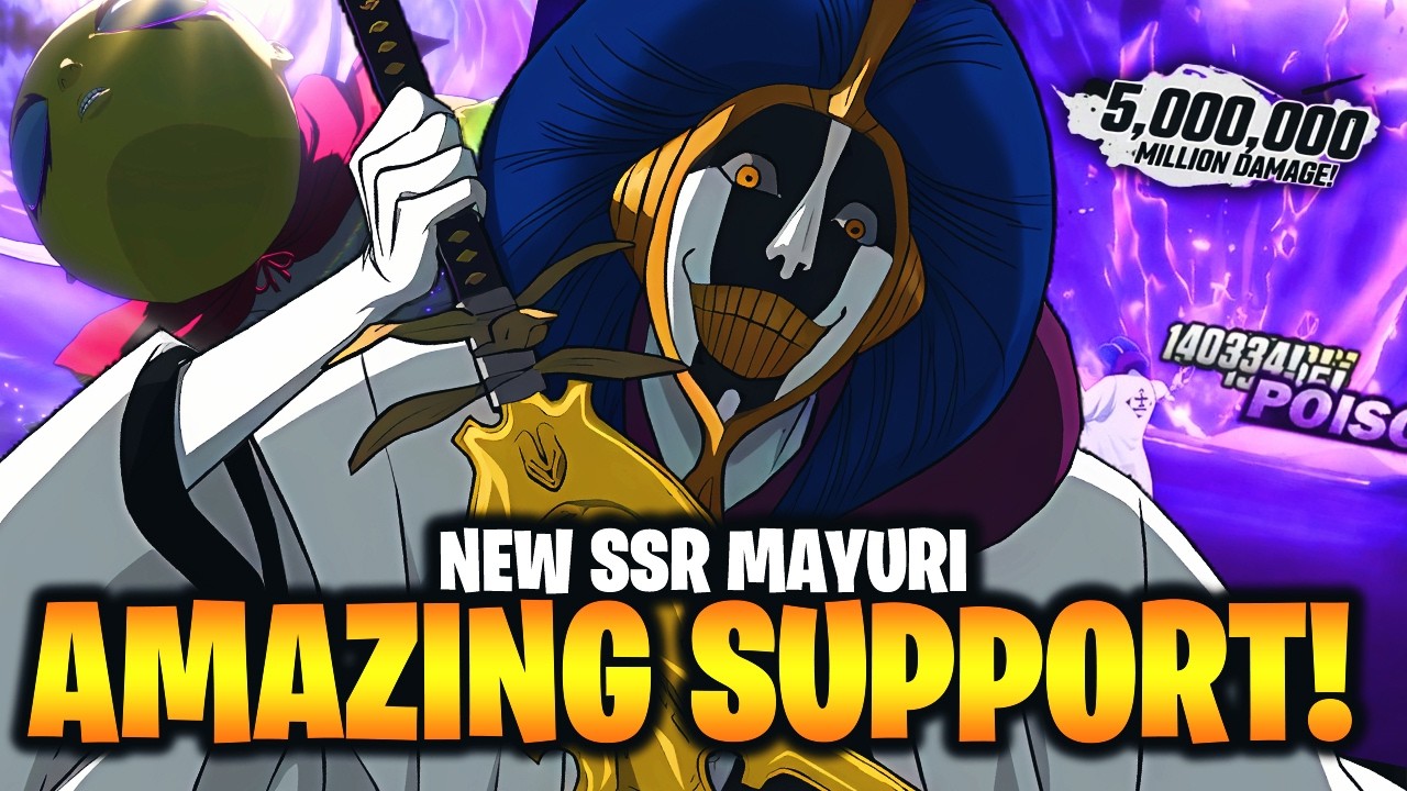 Насколько он хорош?! Новая SSR Маюри — необходимая поддержка в Bleach: Soul Resonsance?! (Геймпле...