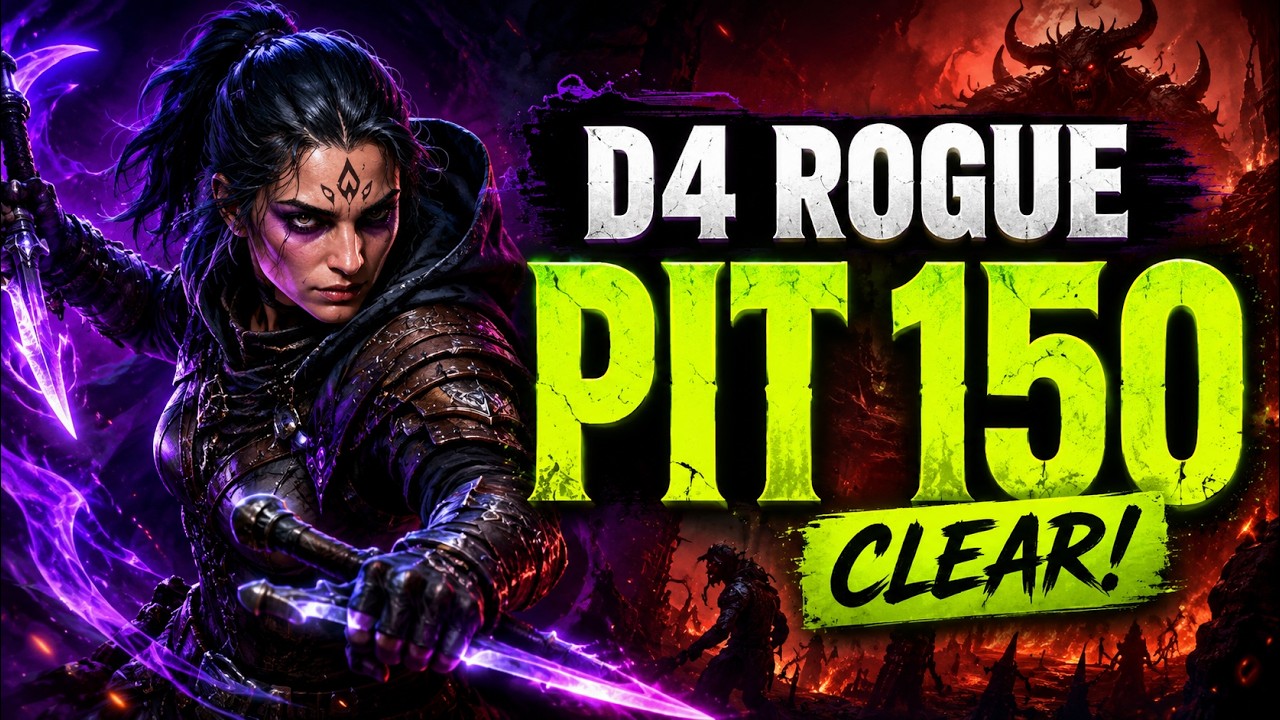 Diablo 4 Season 14 Rogue Pit 150 Controller Build &ndash; Fun & Easy to Play
