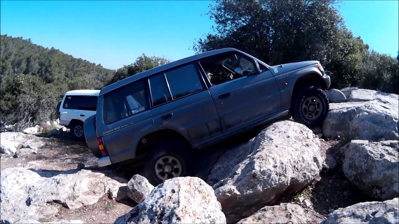 מעלה עקרובט 25.2.2017 אדי והחברים Mitsubishi Pajero Off Road