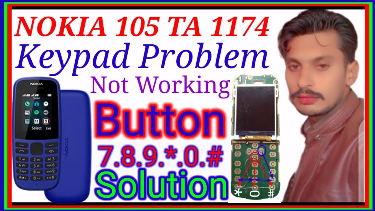 NOKIA 105 TA 1174 KEYPAD PROBLEM 789*0# Nokia 105 ta1174 keypad Solution | Wahad Technical