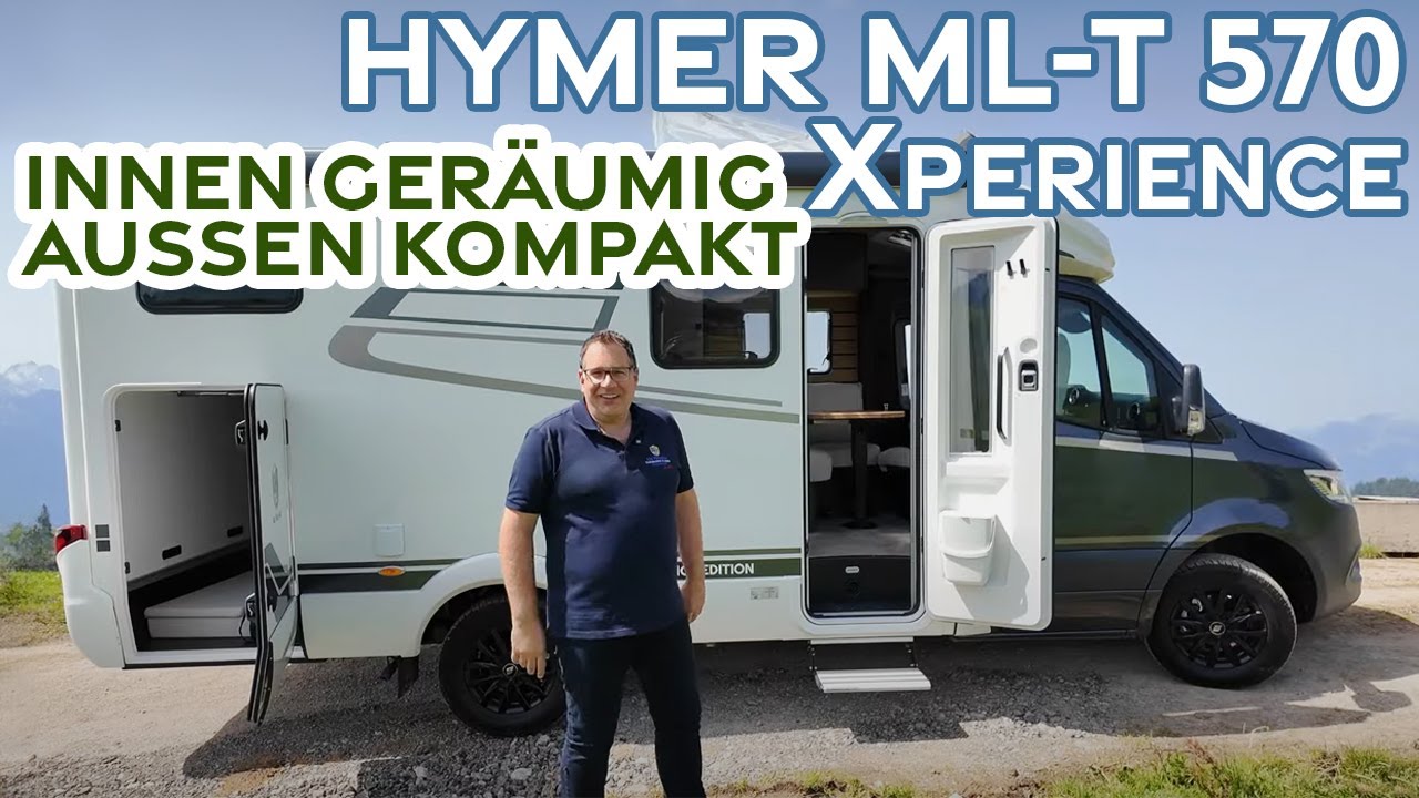 Freiheit erleben mit dem HYMER ML-T 570 - Vollständige Vorstellung