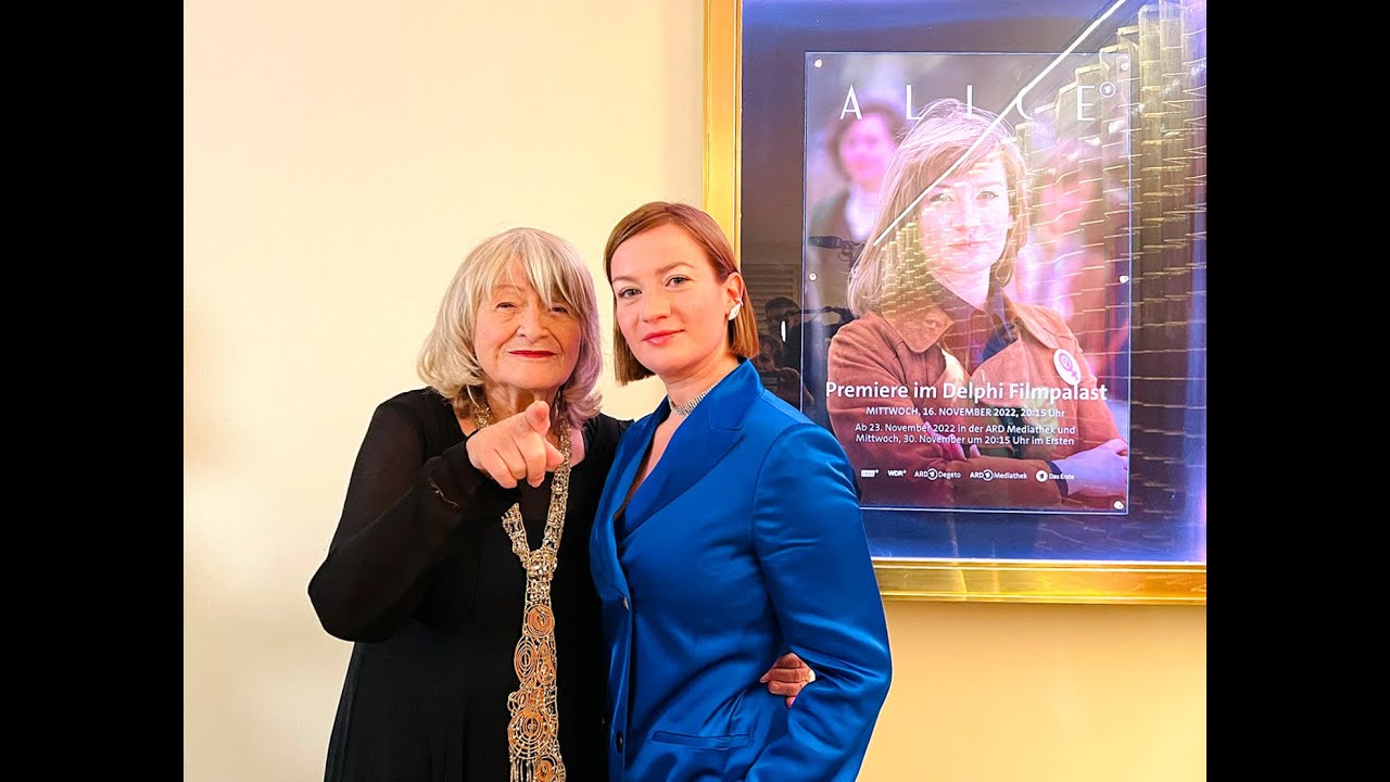 Premiere von „Alice“, die Filmbiografie über Alice Schwarzer. Delphi Kino in Berlin am 16.11.2022