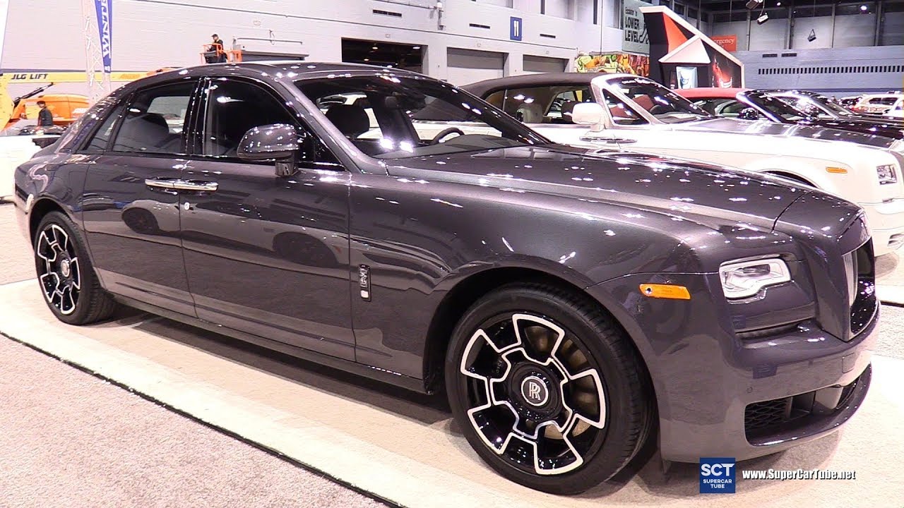 2018 Rolls Royce Ghost Black Badge - Exterior and Interior Walkaround - 2018 Chicago Auto Show