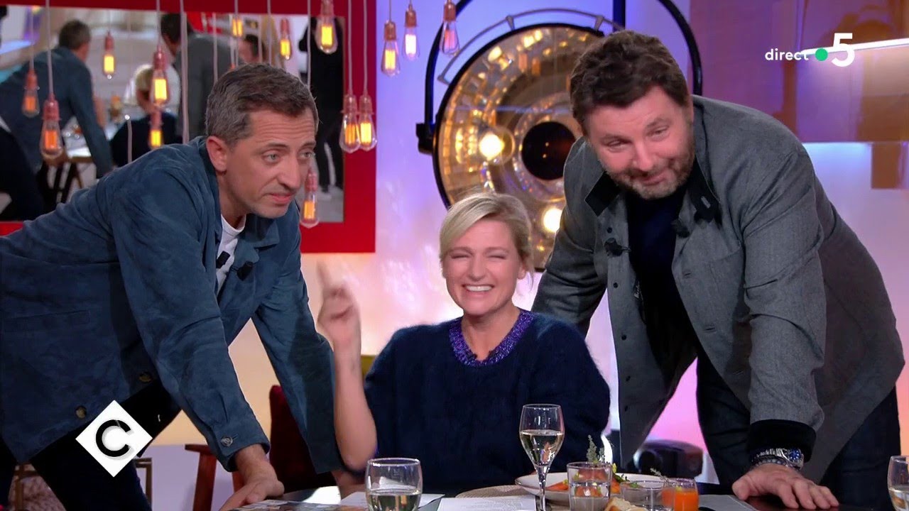 Au dîner avec Gad Elmaleh et Philippe Lellouche ! - C à Vous - 20/11/2018
