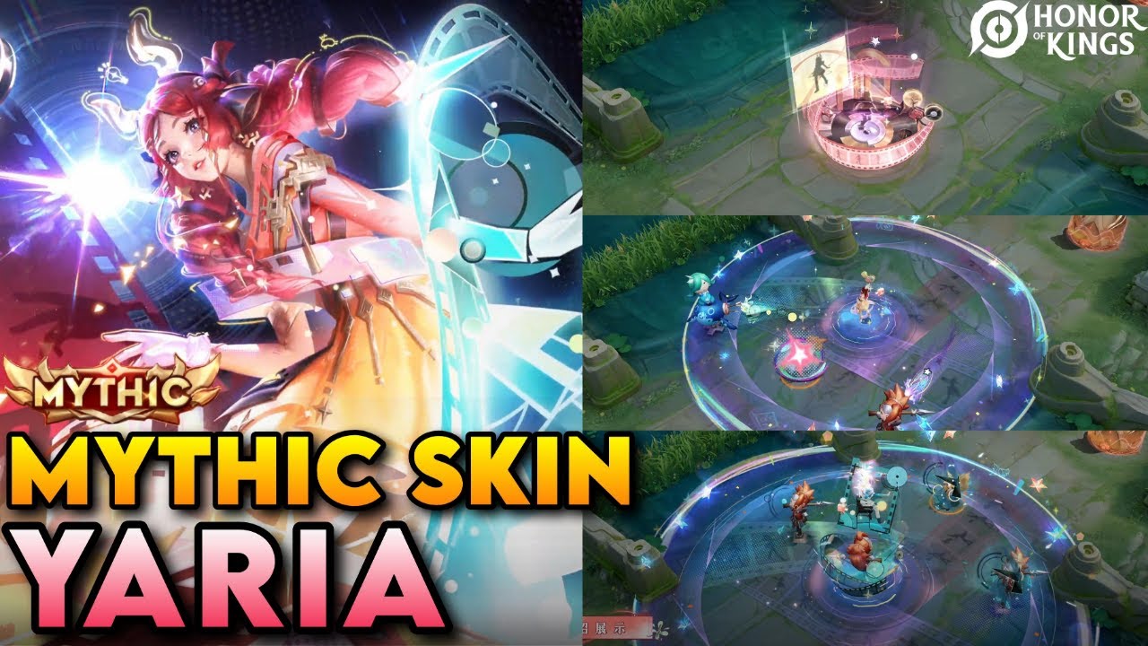 Yaria New MYTHIC Skin | Light Picking Image | Honor of Kings