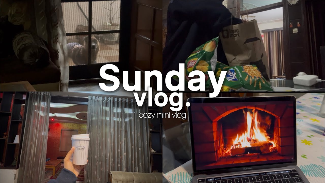 Mini SUNDAY VLOG☕️| chill & aesthetic vlog | SV2