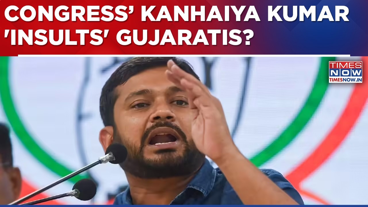 After Kharge 'Insults' Gujaratis, Kanhaiya Kumar Stokes Controversy, Calls Them 'Infiltrators'