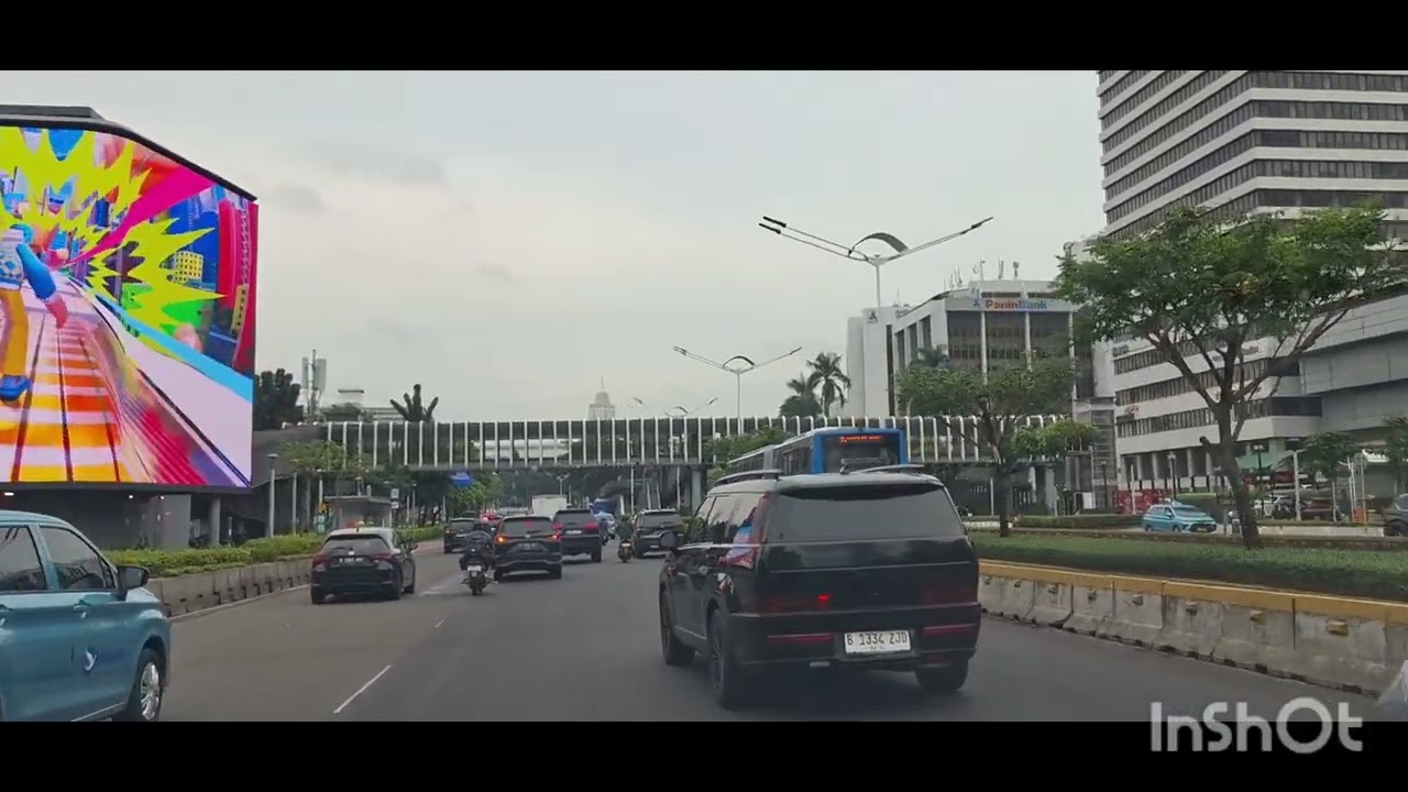 PERJALANAN MENUJU BLOK M SQUARE,  JAKARTA SELATAN