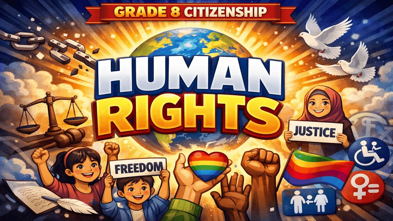 HUMAN RIGHTS EXPLAINED| GRADE 8 CITIZENSHIP UNIT 5 PART 1| በጣም በቀላሉና በግልጽ አቀራረብ| ለፈተና ተዘጋጁ|