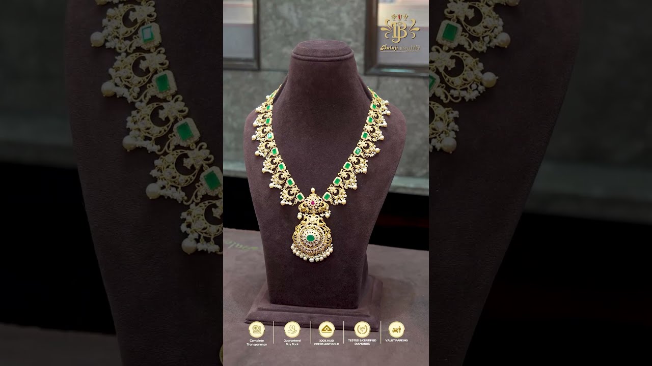 Gold Harams | Best diamond Jewellery | Balaji Jewellery Punjagutta | +91 9951422120