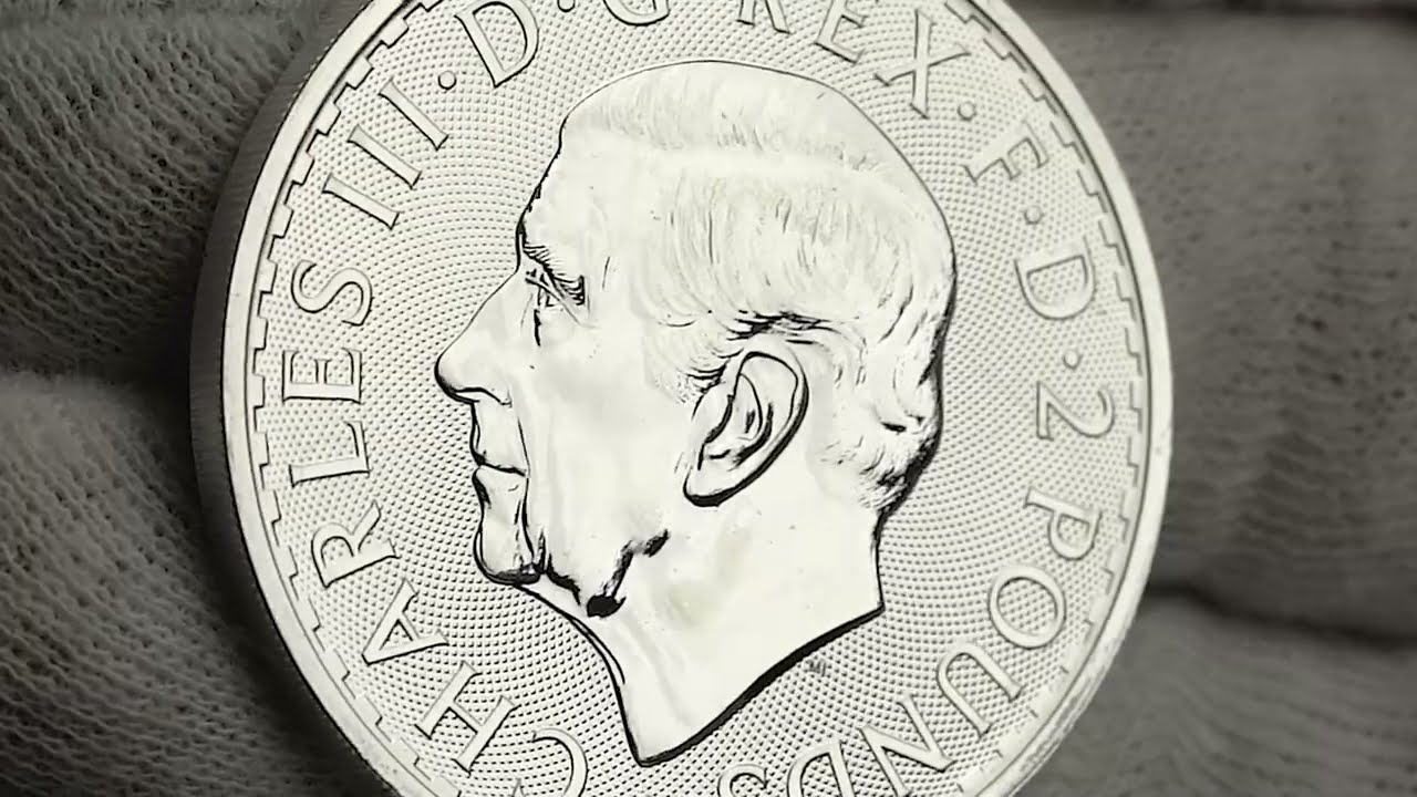 2023 UK King Charles III Britannia Silver Coins Unboxing
