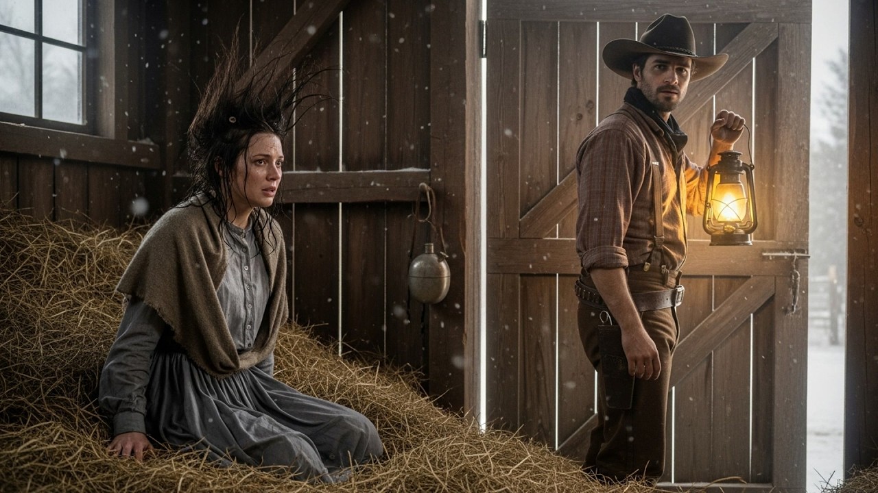 She Was Fleeing Her Uncle In The Blizzard, A Cowboy Hid Her In His Barn And Stood Guard All Night