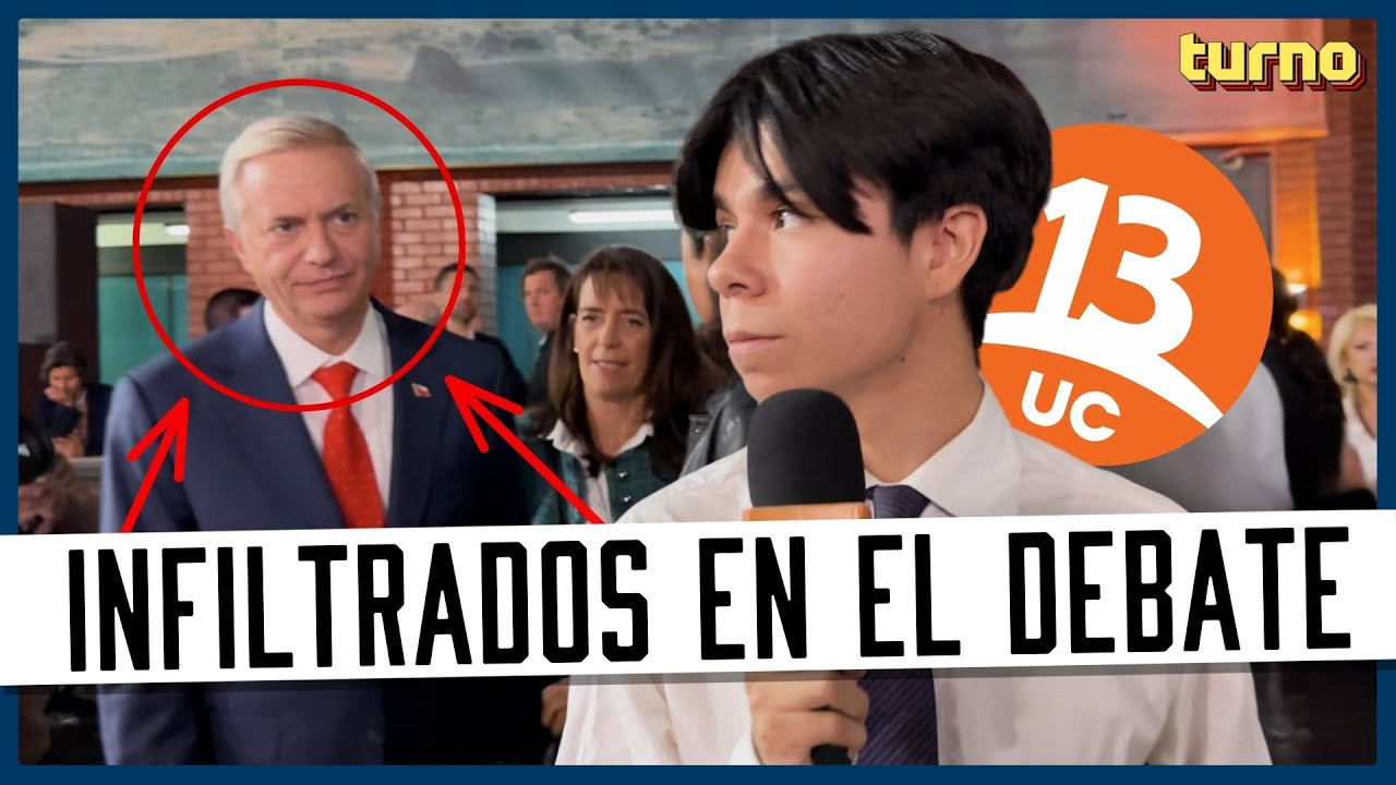 Lo que NO VISTE del Debate en Canal 13: Incomodamos a Jorge Quiroz y hablamos con KAST | Turnotero