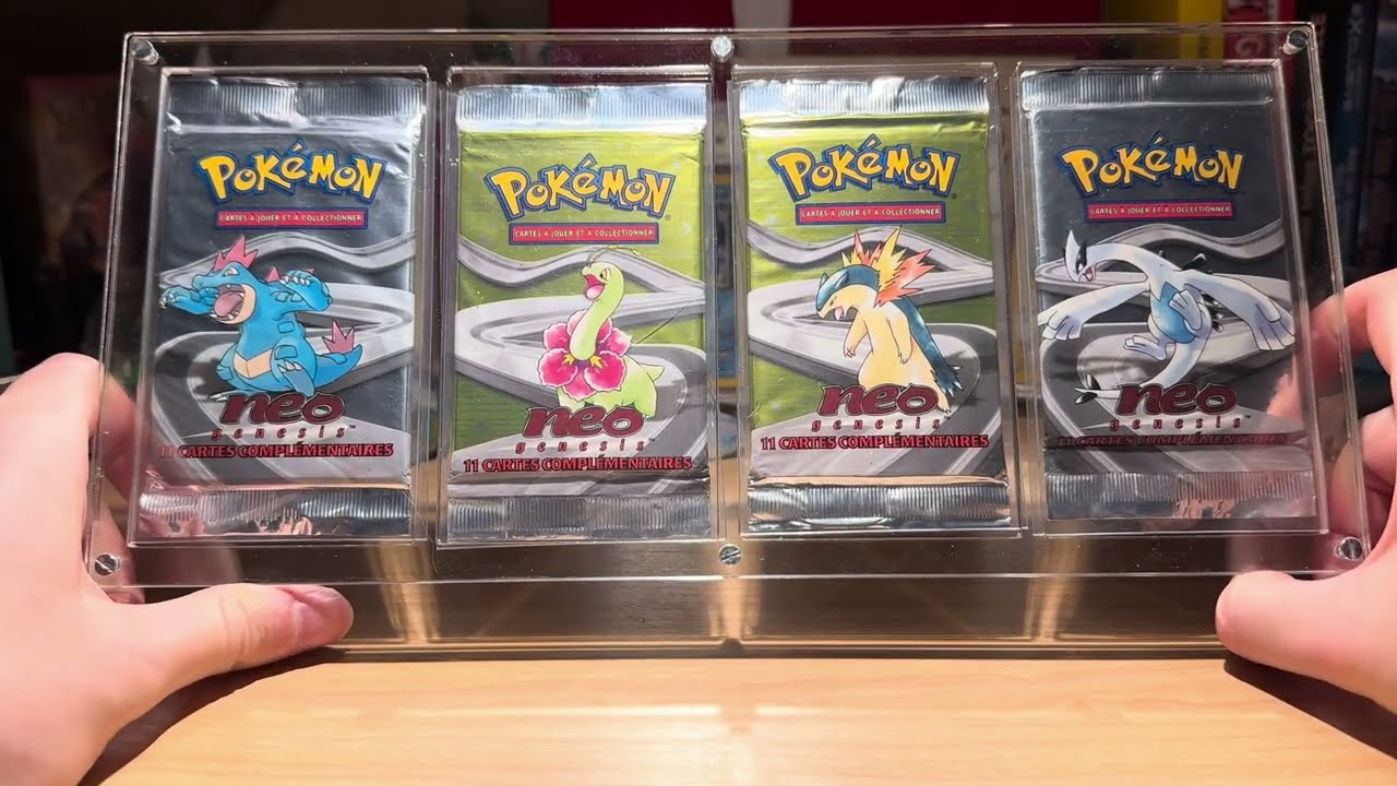 BOOSTER POKEMON VINTAGE ! Ma collection de scellée Wizards ED1, Blisters et Néo !