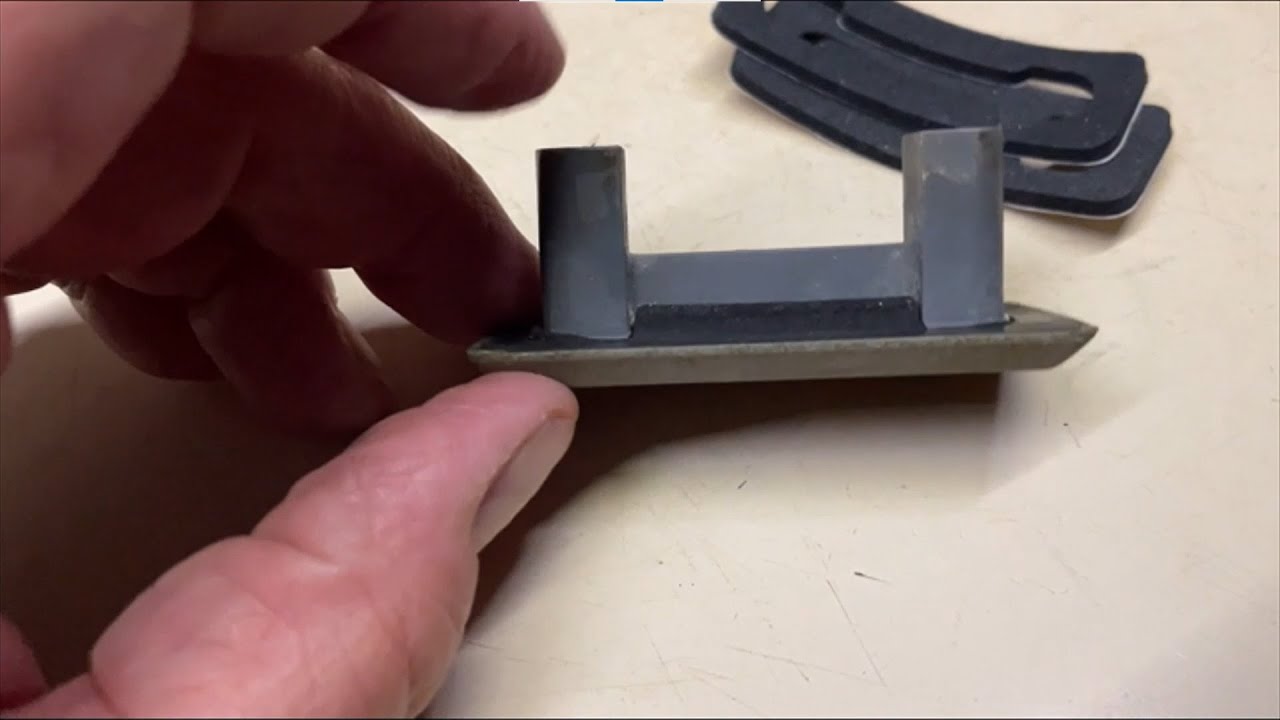 Replacing leaky Lewmar hatch hinge seals