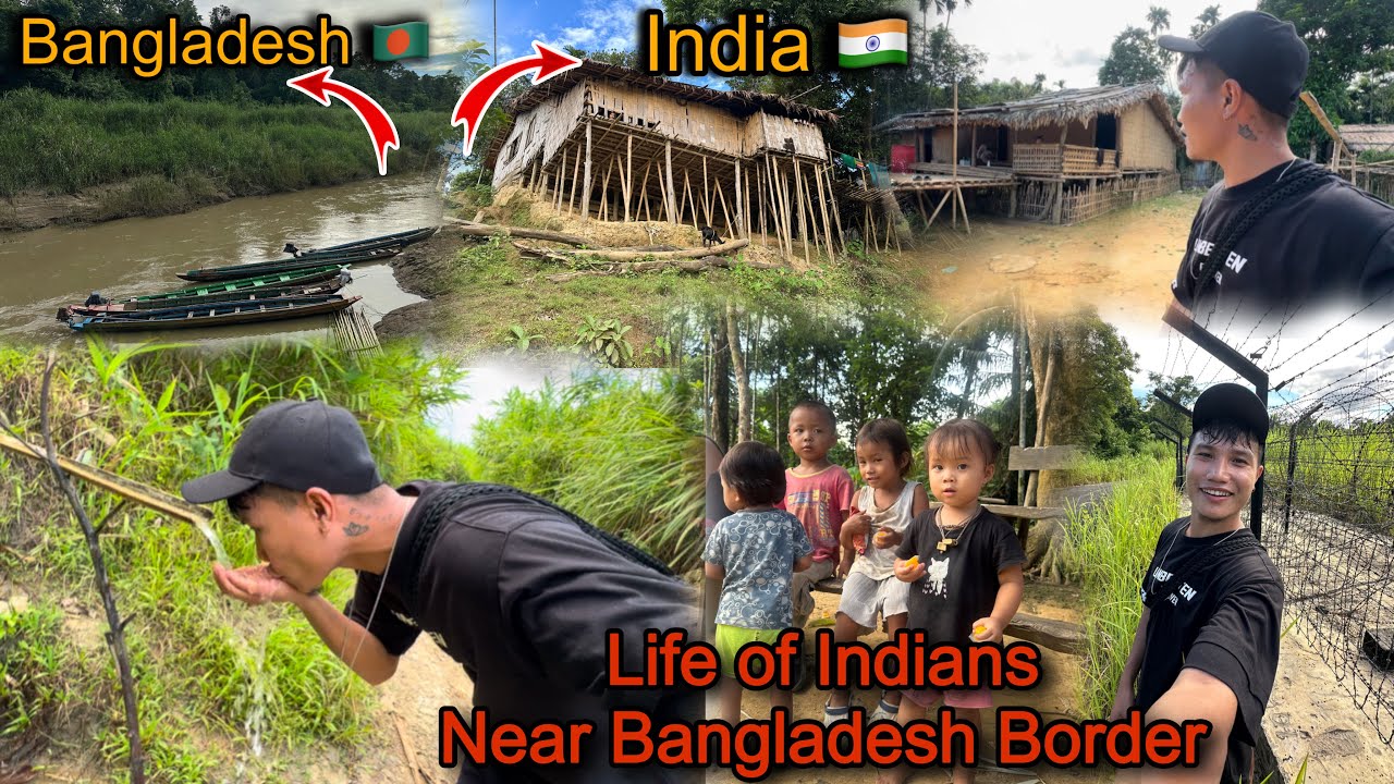 Life Of Indians 🇮🇳 Near Bangladesh 🇧🇩 Border || How Chakma Tribes Lives in Mizoram? Village Life❤️