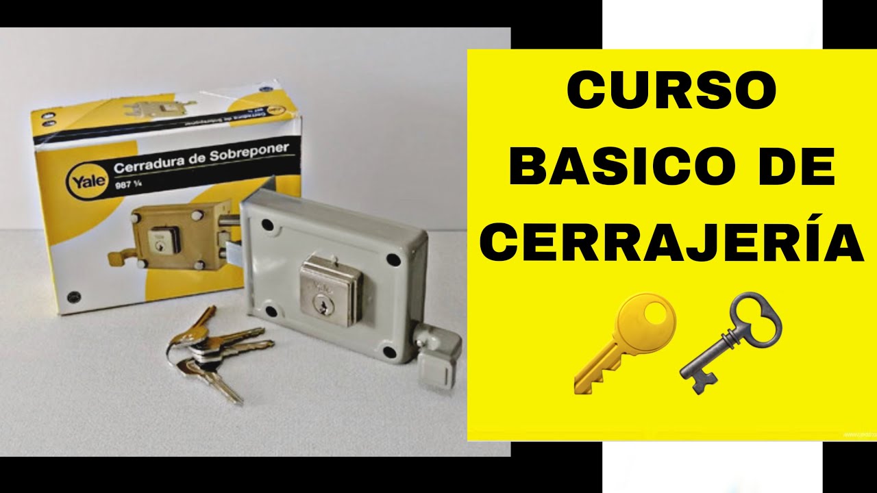 CURSO BÁSICO  de cerrajeria🔑#cerrajería #llaves #cursobasico