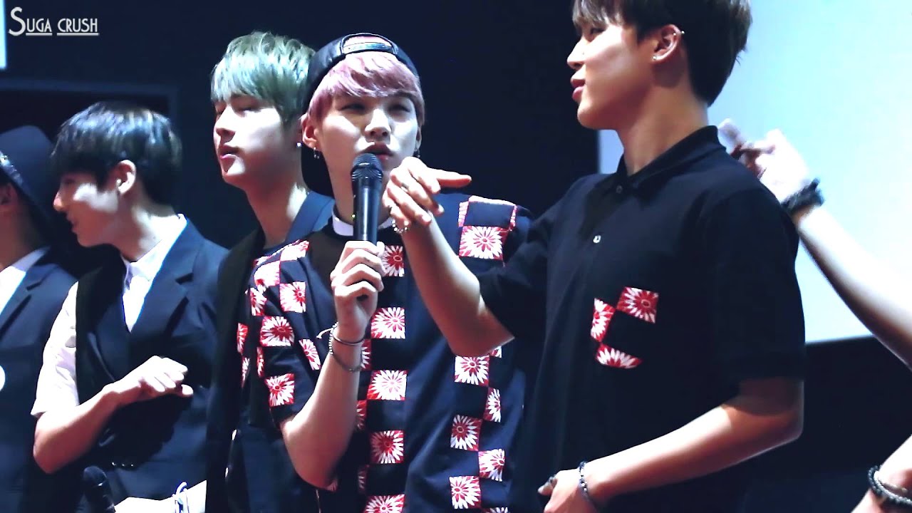 150522 신도림 팬싸인회 ENDING - BTS SUGA
