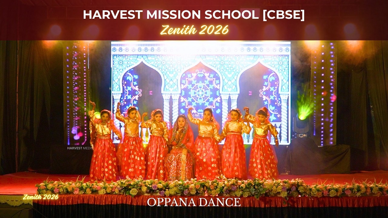 OPPANA DANCE | ZENITH 2026 | 27th Annual Day | Harvest Mission School [CBSE]