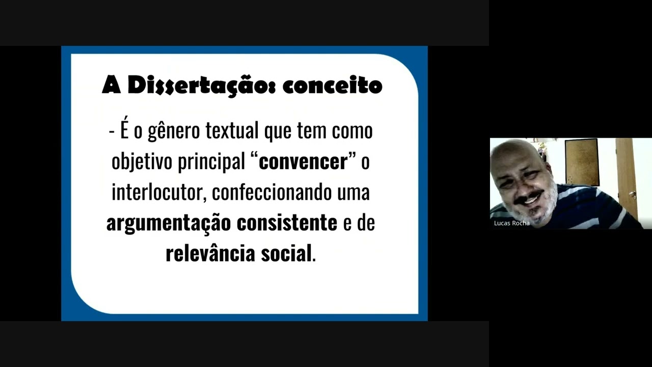 Planejamento textual (dissertação argumentativa ENEM) - aula pocket