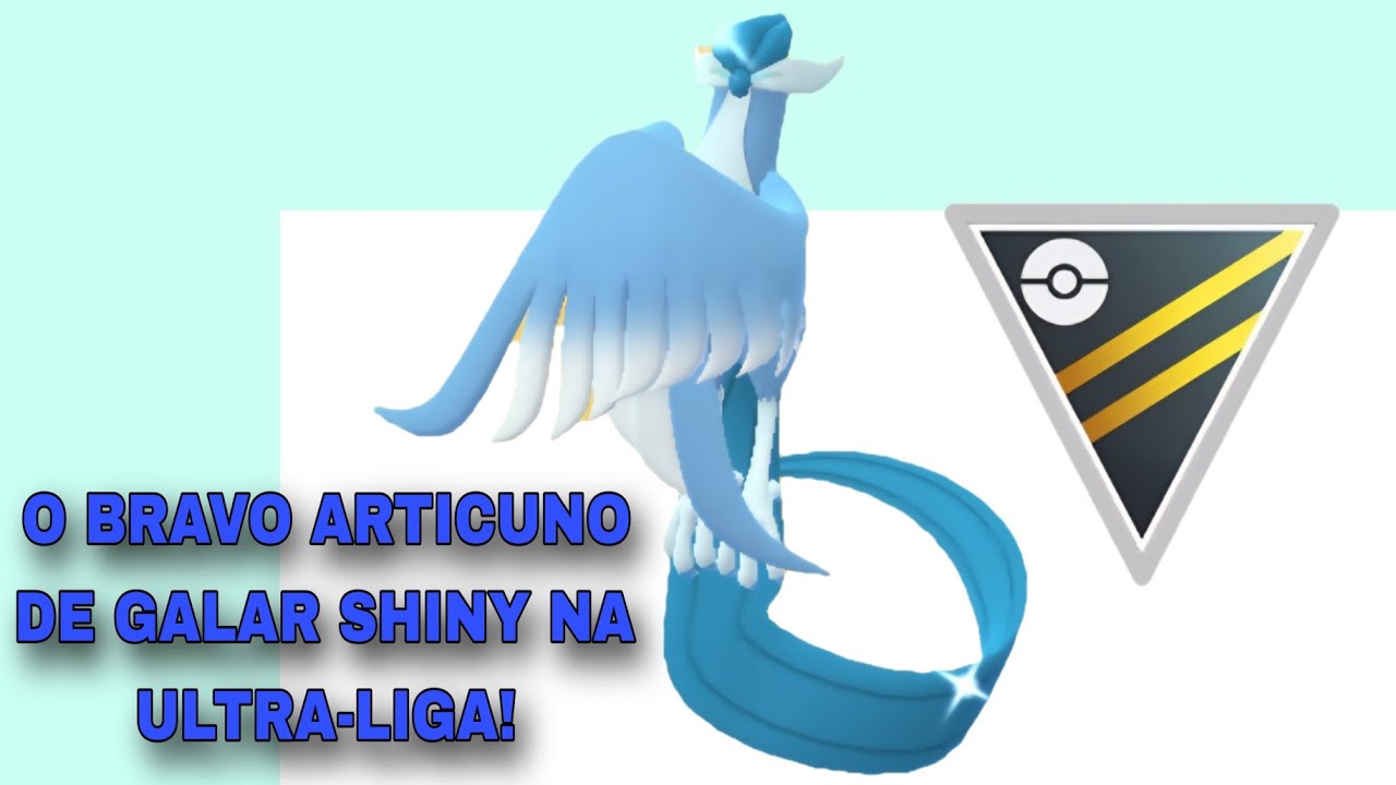 É isso Articuno de Galar Shiny na Ultra-Liga 2500 ele me surpreendeu! - POKÉMON GO 
