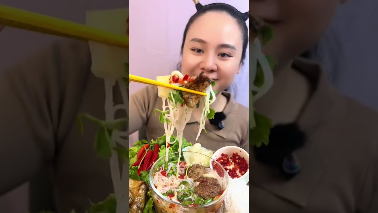 Mời mọi người Mukbang Bún Thịt Nướng, Bún Mắm Nem, Bún Đậu Mắm Tôm, Nem Cuốn Chấm Mắm với em nghen