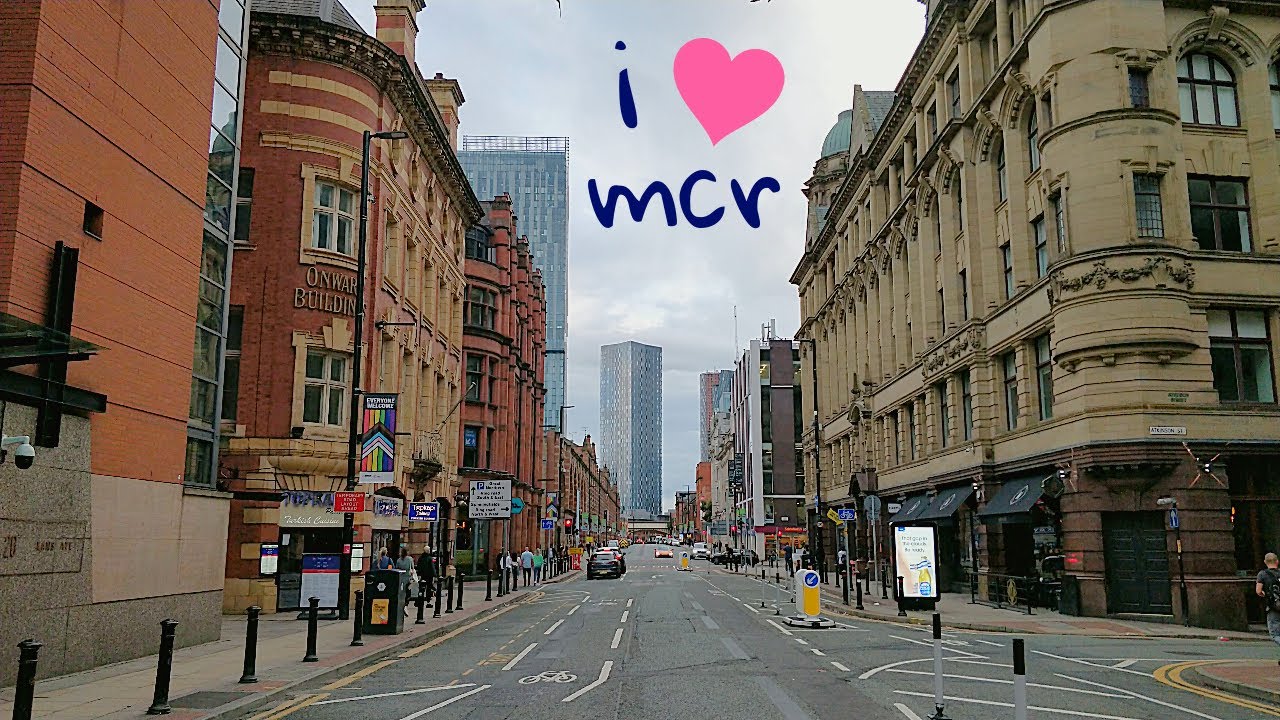 Manchester Deansgate Peter Street | St Peter's Square 4K Walk