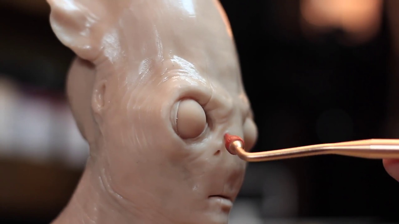 Sculpting a Typical Hollywood Alien - SuperSculpey - Part 1