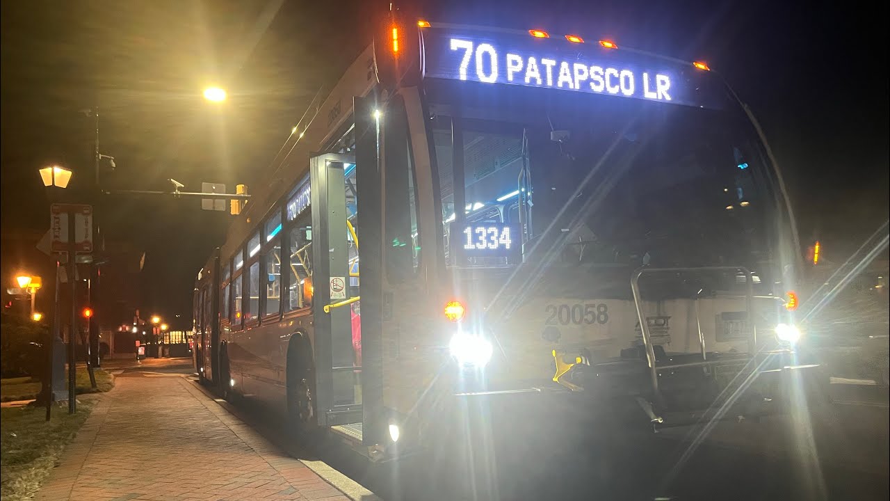 (THE BEAST… AGAIN!) MTA Maryland: 2020 NovaBus LFS-A 20058 - LocalLink 70