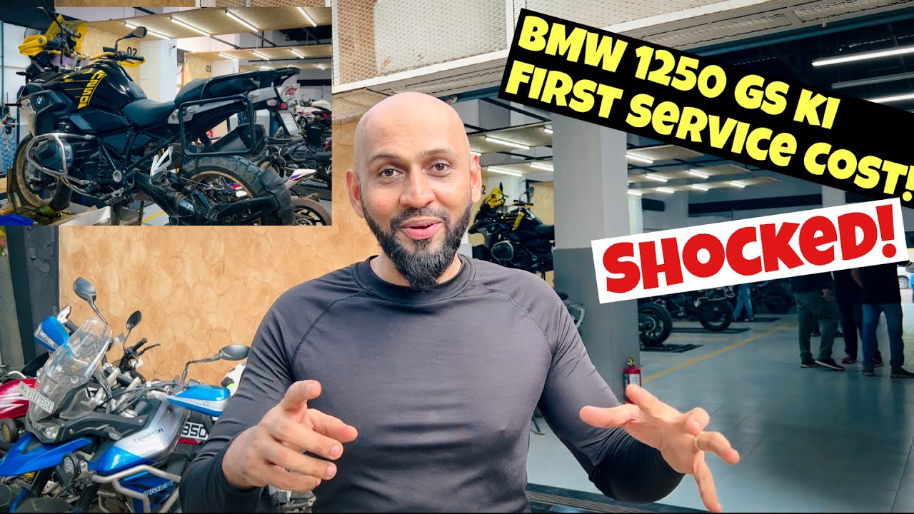 BMW 1250 GS First Service Experience | Cost | Detailed Information