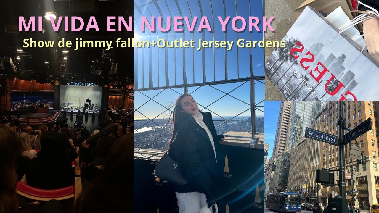 VOY AL SHOW DE JIMMY FALLON *Vlog*