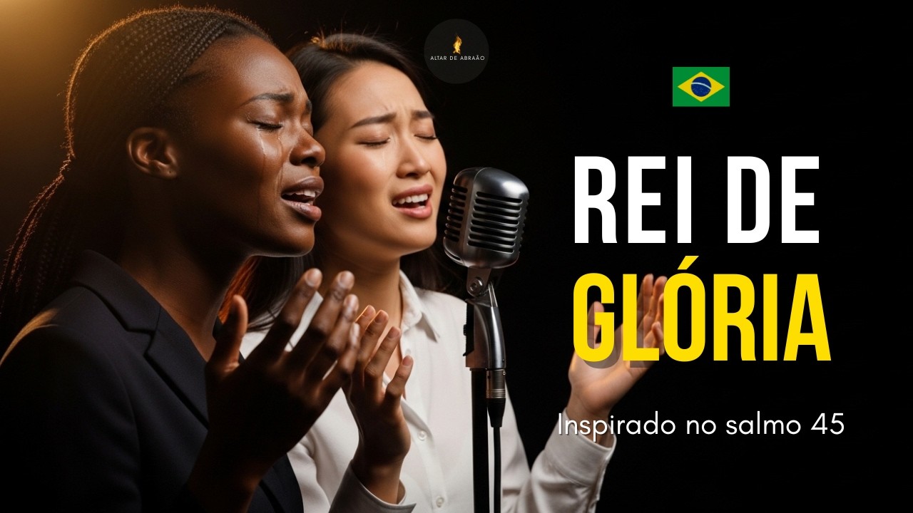 Rei de Glória | Inspirado no Salmo 45 | Música Gospel | Altar de Abraão 🔥