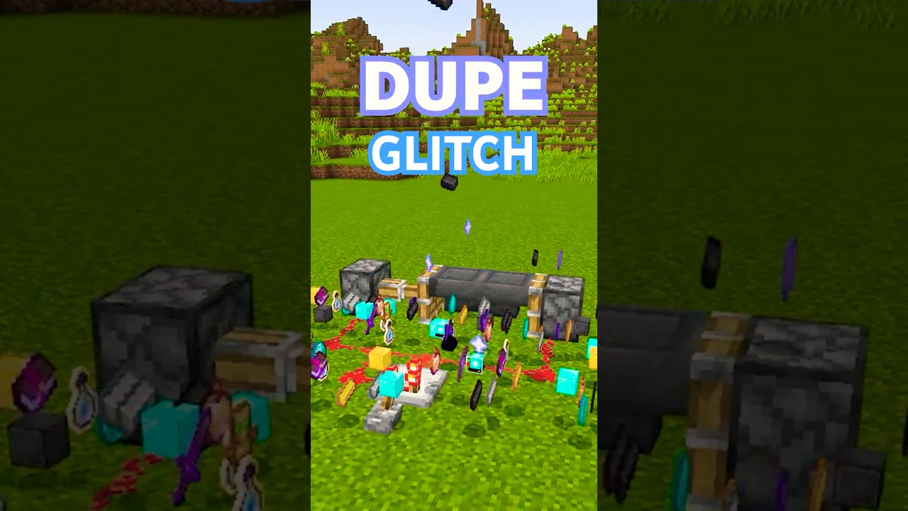 THE EASIEST NEW DUPICATION GLITCH In Minecraft Bedrock!
