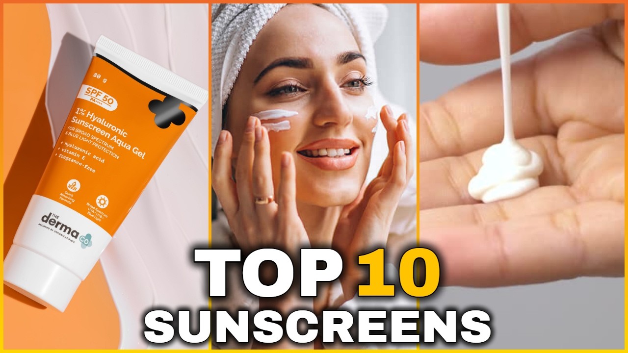 Top 10 BEST Sunscreen For Glowing Skin Women In 2025 (All Skin Types) | Skin Brightening Sunscreens!