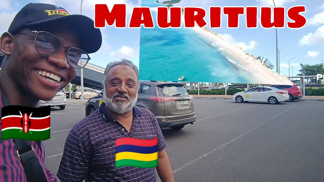 Как я добрался из аэропорта Маврикия до отеля Port Louis Palms || Веселый парень-индиец 😂