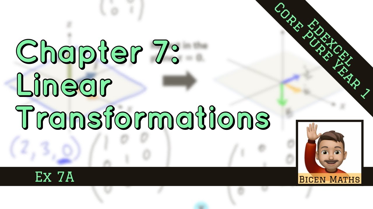 Linear Transformations 1 • Intro • CP1 Ex7A • 🎯