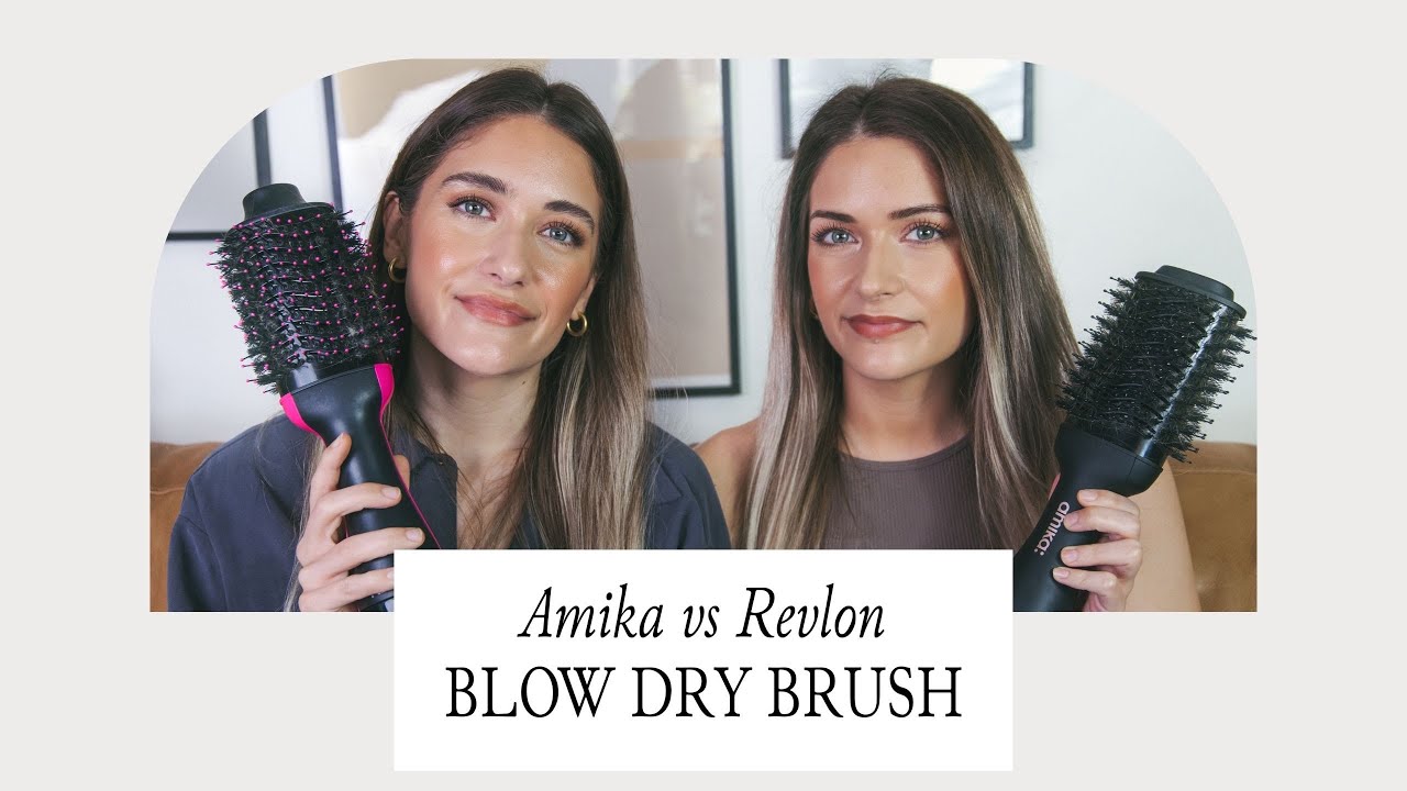Amika против Revlon | Лучшая щетка для укладки феном?