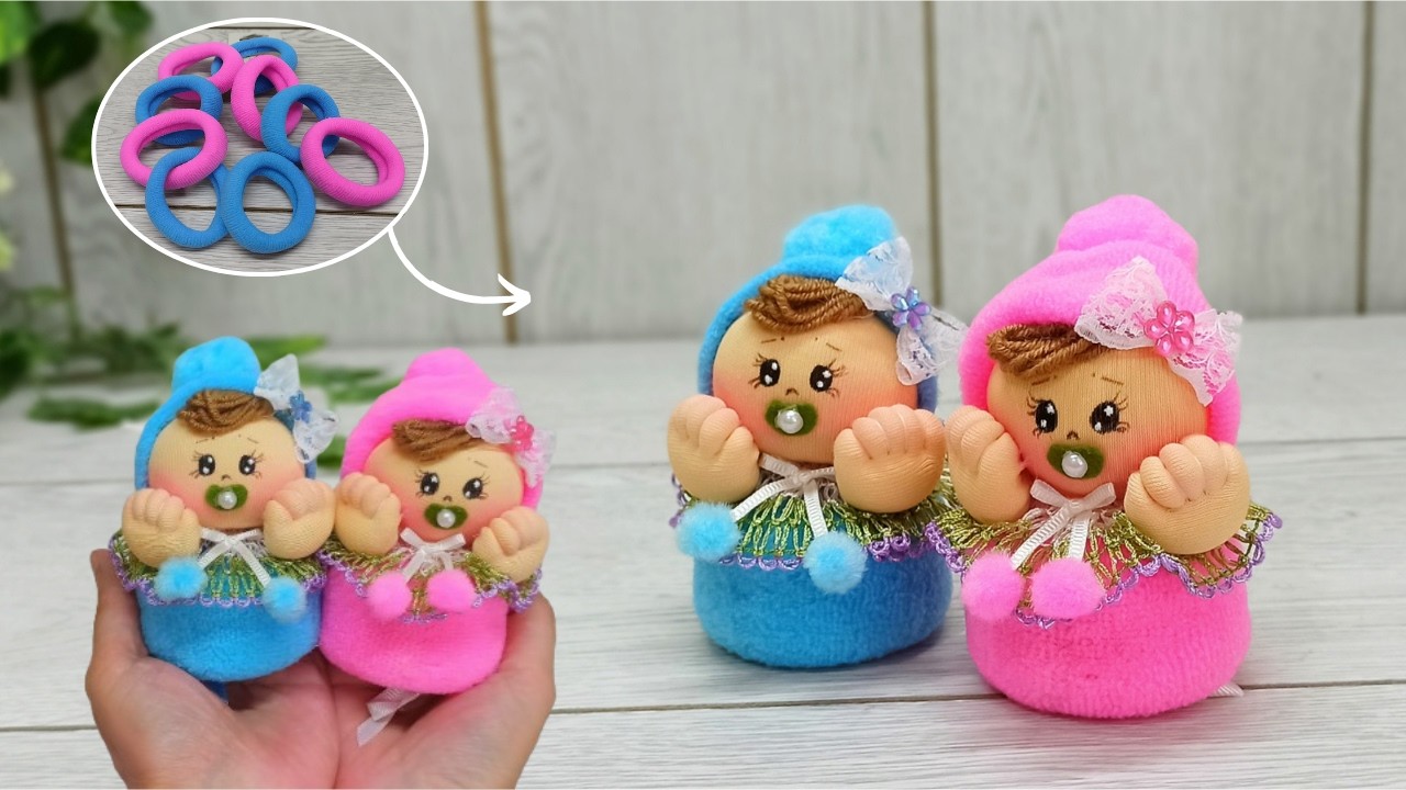 Милые Ароматные Куклы Из Резинок Для Волос🧼Очень Легко и Просто😍Для Начинающих