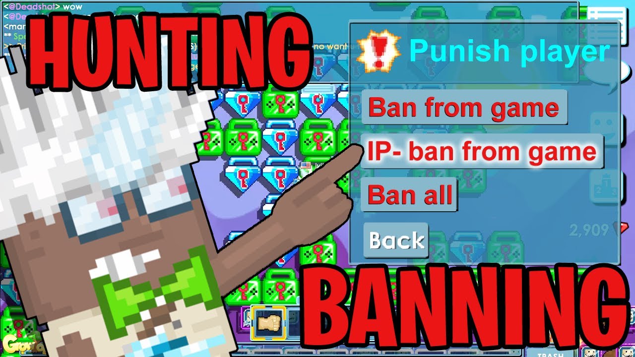 Hunting & BANNING Scammers (Compilation) | Growtopia