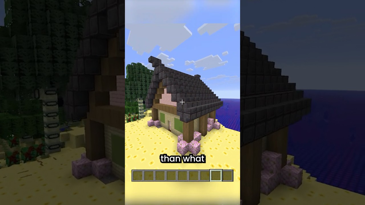Создание случайного дома в Minecraft