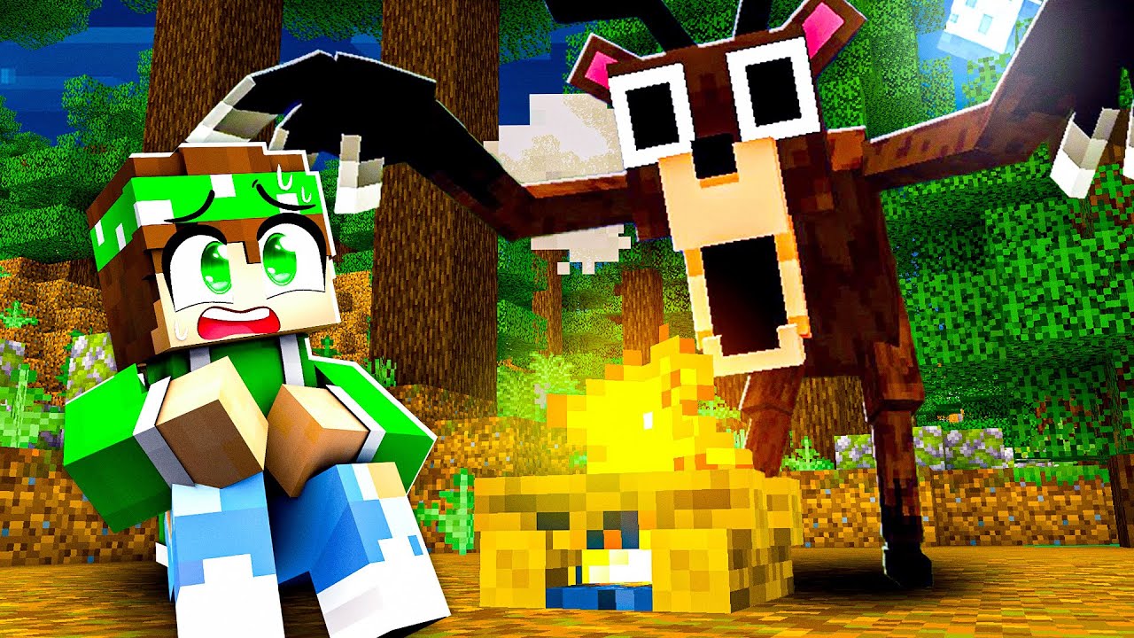 HO GIOCATO AL NASCONDINO di 99 NOTTI nella FORESTA su MINECRAFT!